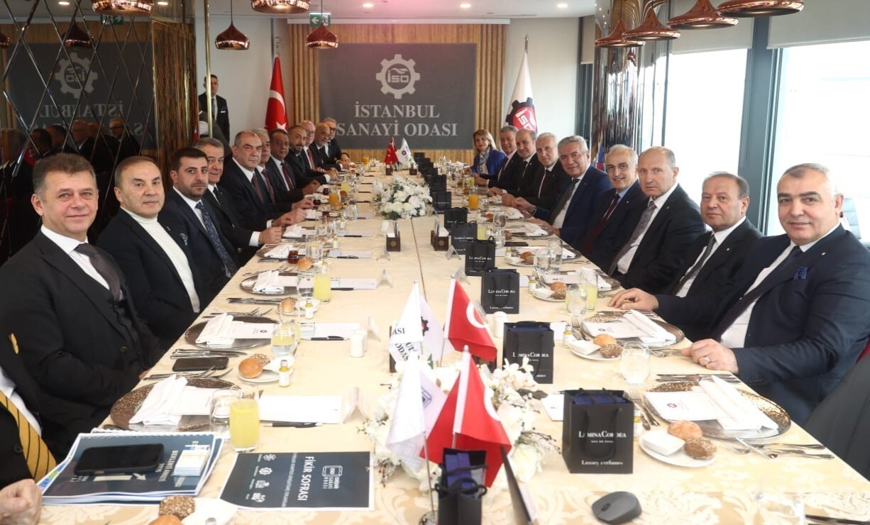ESKİŞEHİR SANAYİ ODASI (ESO) YÖNETİM KURULU, İSTANBUL SANAYİ ODASI'NI (ESO) ZİYARET EDEREK İSO...