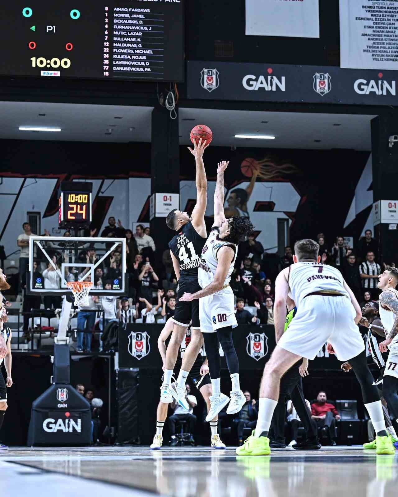 EUROCUP B GRUBU 10. MAÇINDA BEŞİKTAŞ, EVİNDE KARŞILAŞTIĞI LİTVANYA EKİBİ LİETKABELİS'İ UZATMALARDA...
