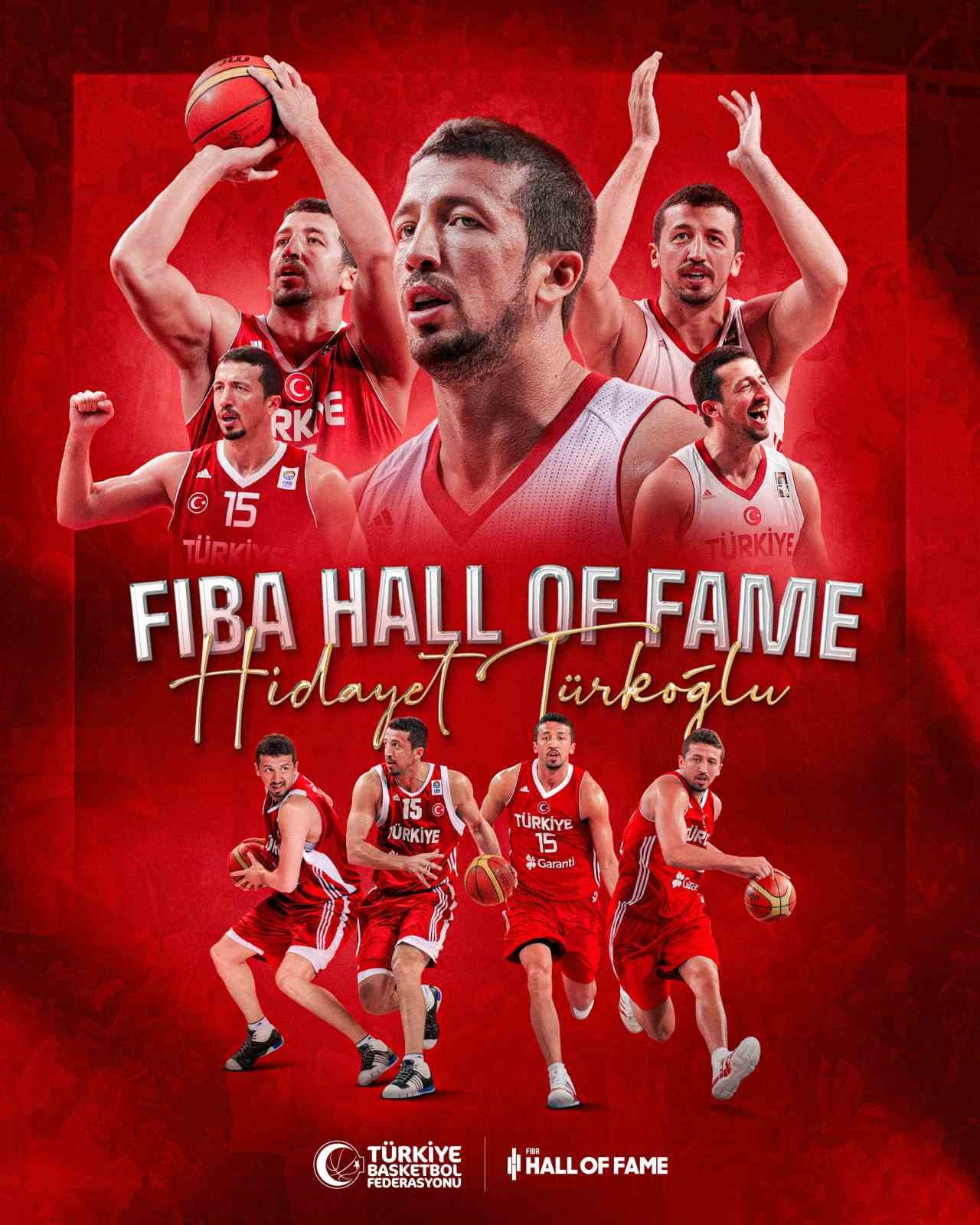 FIBA, TÜRKİYE BASKETBOL FEDERASYONU BAŞKANI HİDAYET TÜRKOĞLU’NU, HALL OF FAME’İN 2026 YILI...