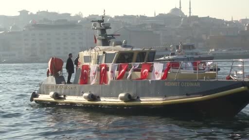 Haliç'ten olta kurşunları çıkarıldı