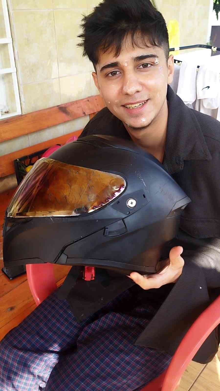 HATAY’DA OTOMOBİLLE ÇARPIŞAN MOTOSİKLETİN SÜRÜCÜSÜ  OĞUZHAN KAPLANKIRAN, KAZAYI KÖPRÜCÜK KEMİĞİ...