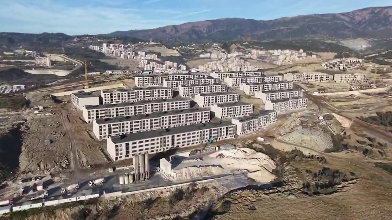 HATAY VALİSİ MUSTAFA MASATLI, ANTAKYA İLÇESİNE İNŞA EDİLEN VE ÇALIŞMALARDA SONA YAKLAŞILAN ANTAKYA...