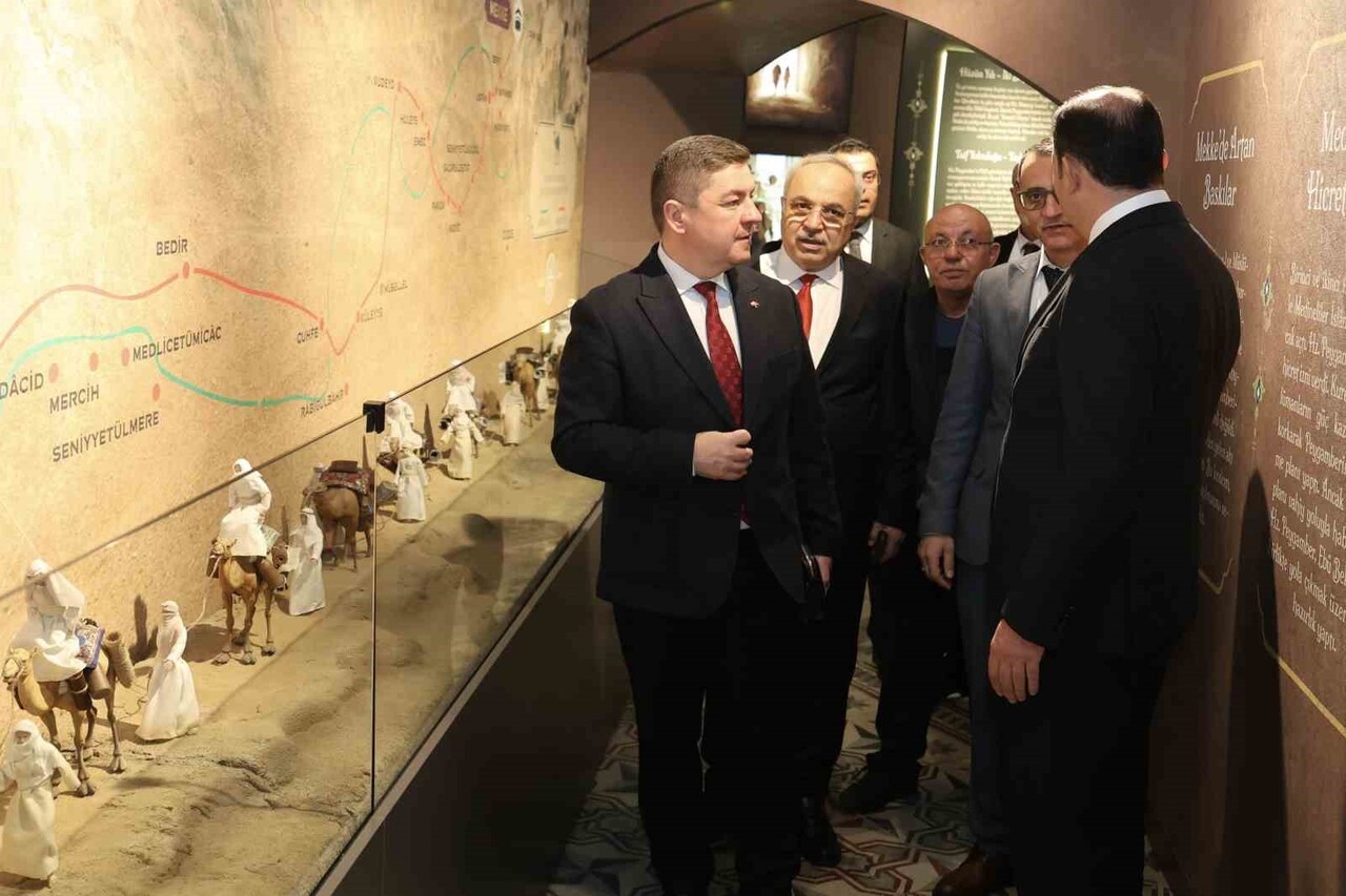 HEYET, TAŞ BİNA KONYA DİJİTAL TANITIM MERKEZİ’Nİ VE TAŞ BİNA’DA YENİ AÇILAN VE PEYGAMBER...