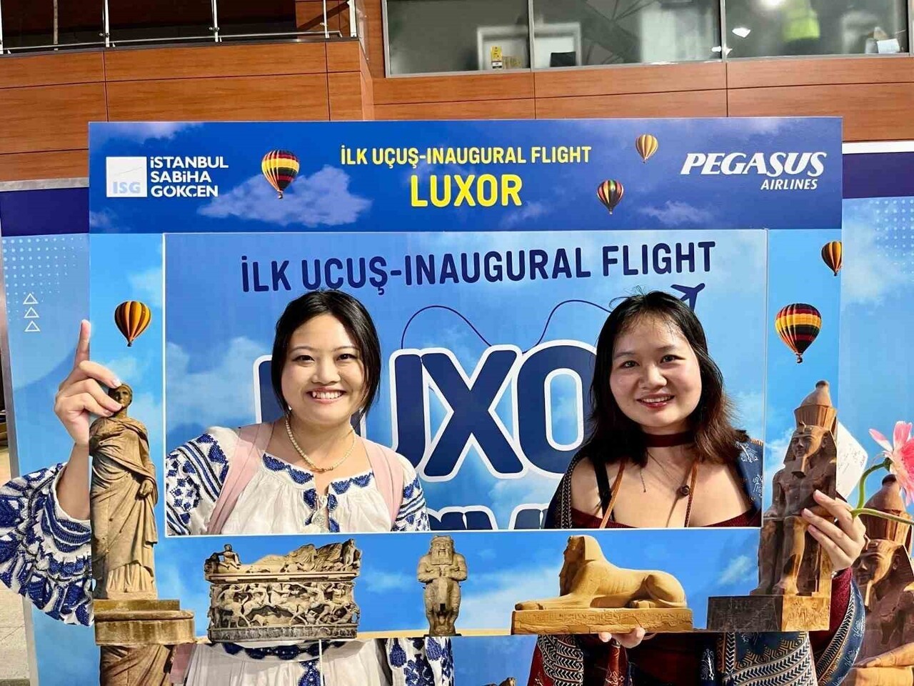 İSTANBUL SABİHA GÖKÇEN ULUSLARARASI HAVALİMANI'NDAN (ISG), MISIR’IN ÖNE ÇIKAN İKİ DESTİNASYONU...