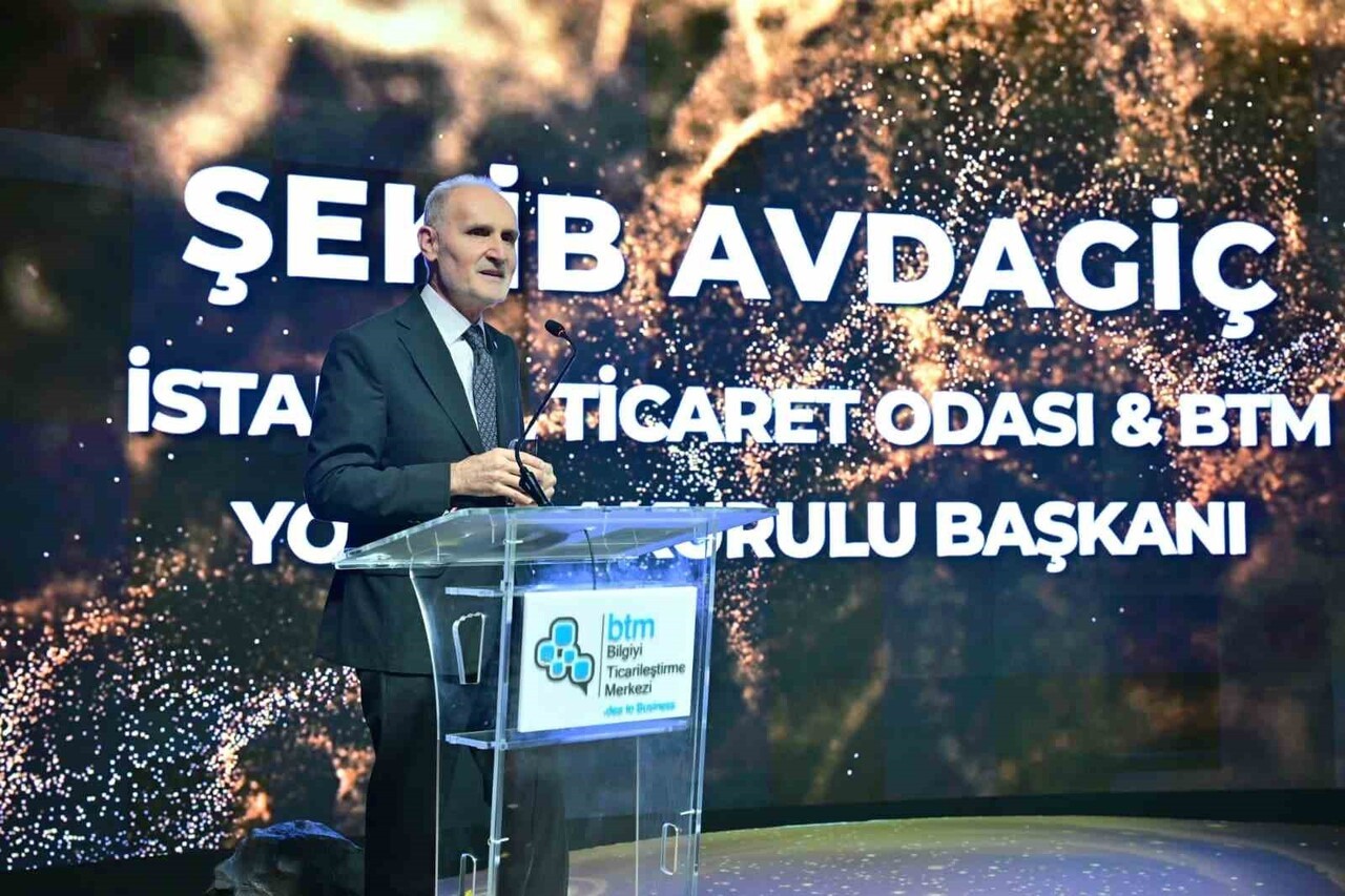 İSTANBUL TİCARET ODASI VE BİLGİYİ TİCARİLEŞTİRME MERKEZİ YÖNETİM KURULU BAŞKANI ŞEKİB...