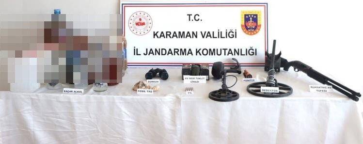 JANDARMA'DAN YENİ YIL ÖNCESİ KAÇAK ALKOL OPERASYONU: 2 GÖZALTI