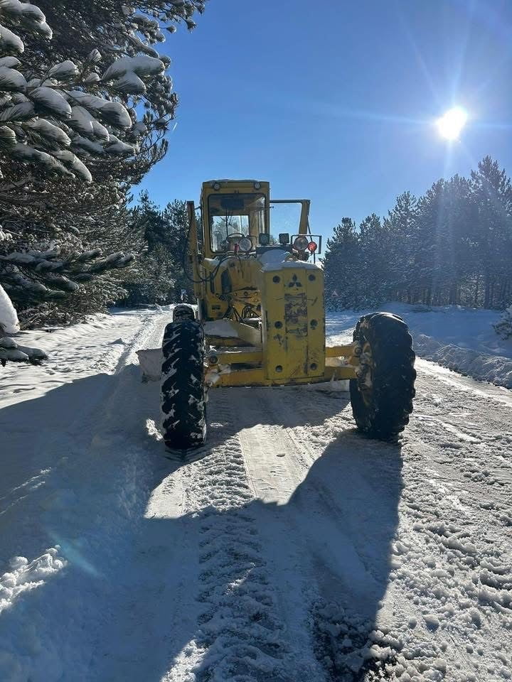KARABÜK GENELİNDE ETKİLİ OLAN KAR YAĞIŞININ ARDINDAN EKİPLERİN YOĞUN ÇALIŞMALARI SONUCU, İL...