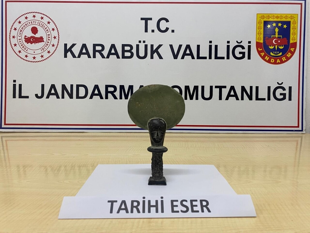 KARABÜK’ÜN SAFRANBOLU İLÇESİNDE JANDARMA EKİPLERİNCE DÜZENLENEN OPERASYONLARDA ANTİK MISIR...