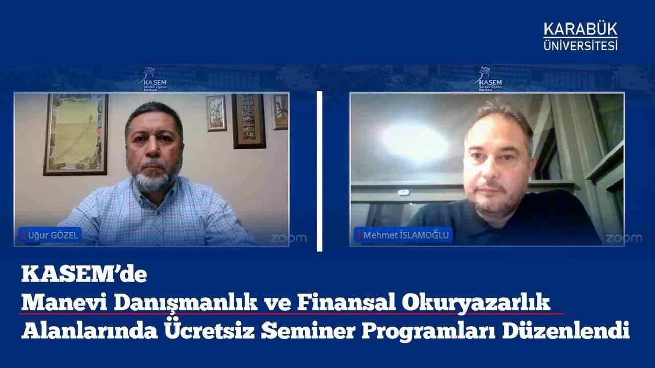 KARABÜK ÜNİVERSİTESİ SÜREKLİ EĞİTİM UYGULAMA VE ARAŞTIRMA MERKEZİ (KASEM), FİNANSAL OKURYAZARLIK...
