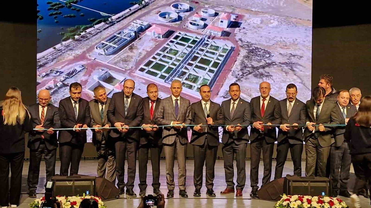 KARAMAN OSB ATIK SU ARITMA TESİSİ TOPLU AÇILIŞ VE İMZA TÖRENİ YAPILDI.