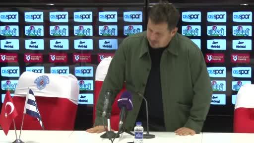 Kasımpaşa Teknik Direktörü Emre Belözoğlu, Gençlerbirliği beraberliğinin ardından galibiyete yakın...