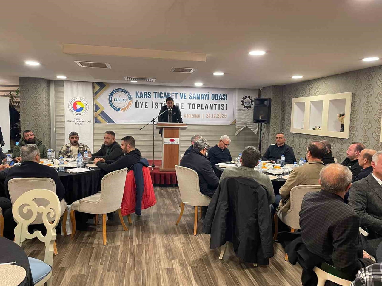 KATSO, KAĞIZMANLI ÜYELERİYLE BULUŞTU(KARS-İHA)