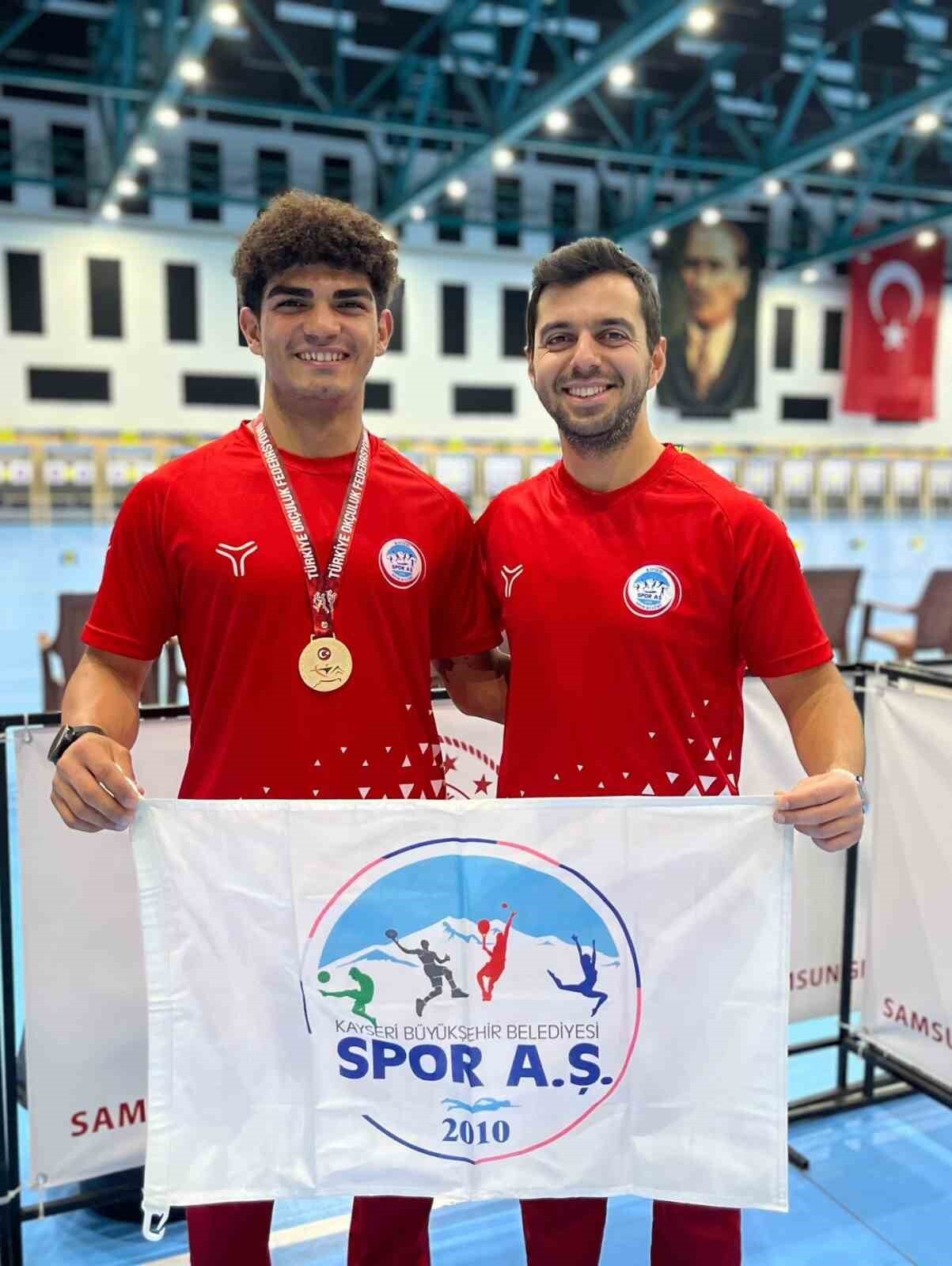 KAYSERİ BÜYÜKŞEHİR BELEDİYESİ SPOR A.Ş. SPOR KULÜBÜ’NDEN KUTAY TEK, KLASİK YAY ERKEKLER...