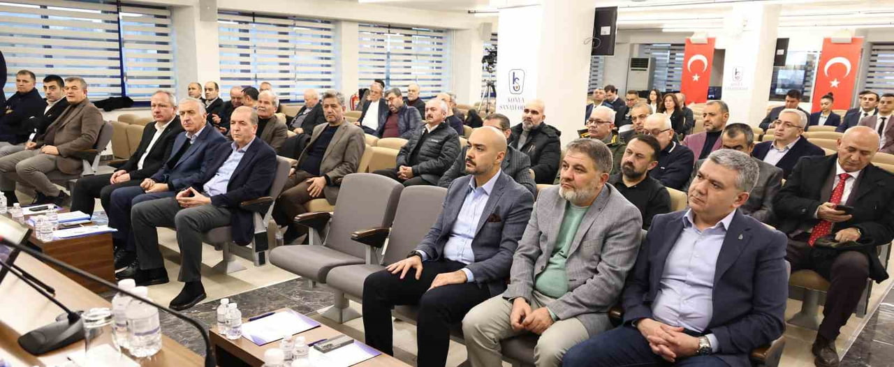 KONYA SANAYİ ODASI’NIN ARALIK AYI MECLİS TOPLANTISI, MECLİS BAŞKANI MEMİŞ KÜTÜKCÜ’NÜN...