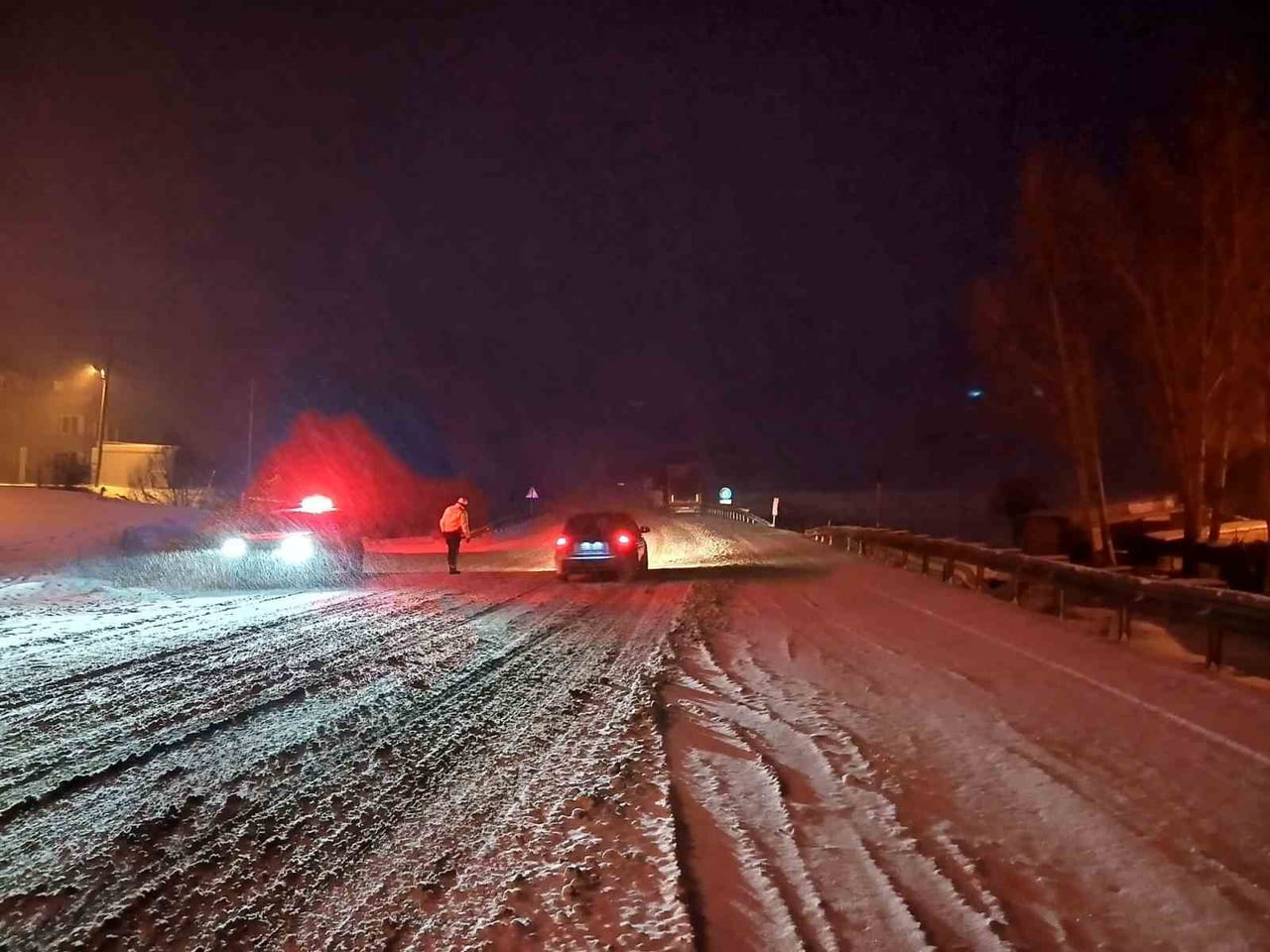 KOP DAĞI’NDA ULAŞIM KONTROLLÜ SAĞLANIYOR