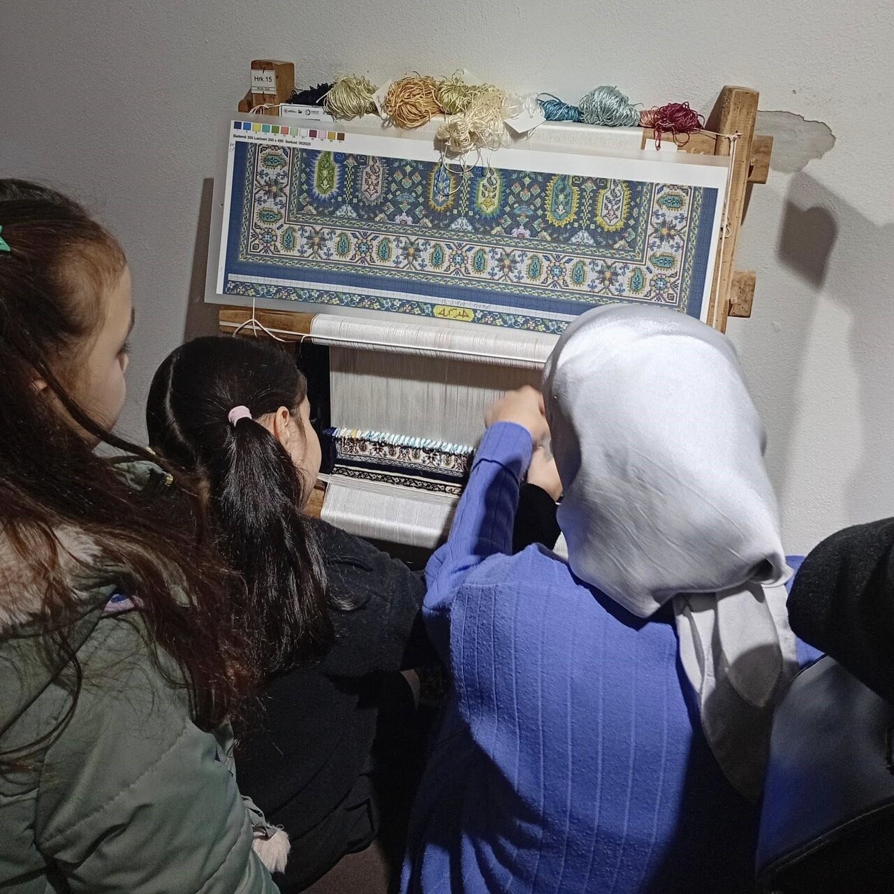 KÖRFEZ BELEDİYESİ HEREKE HALI ÜRETİM ATÖLYESİ VE HALI MÜZESİ, İLKOKUL ÖĞRENCİLERİNİ...