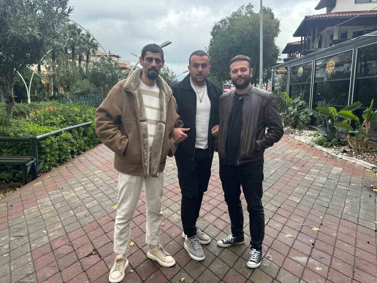 KÜRŞAT GÜLER- İBRAHİM KAHRAMAN- ENES BİLAL TAŞÇI (SOLDAN SAĞA)