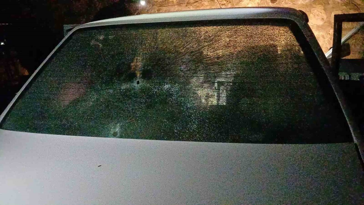 KURŞUNUN İSABET ETTİĞİ YERDEN GÖRÜNTÜ