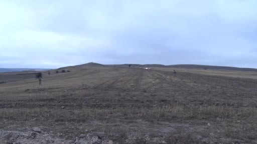 Libya Genelkurmay Başkanı Al-Haddad’ın içinde bulunduğu jetin düştüğü alanda güvenlik önlemleri...