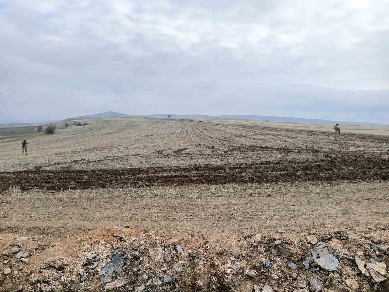 LİBYA HEYETİNİ TAŞIYAN UÇAĞIN DÜŞTÜĞÜ BÖLGEDEKİ ÇALIŞMALAR 3. GÜNÜNDE DE DEVAM...