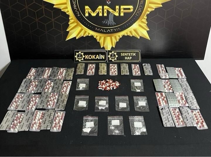 MALATYA'DA UYUŞTURUCU OPERASYONU: 3 TUTUKLAMA