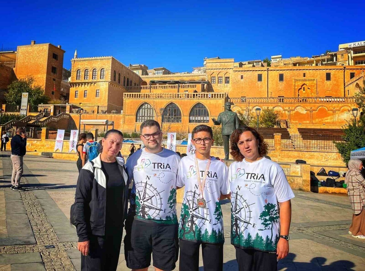 MARDİN’DE DÜZENLENEN TÜRKİYE ORYANTİRİNG ŞAMPİYONASI 2. KADEME YARIŞMALARINDA MANİSA’DAN KATILAN...