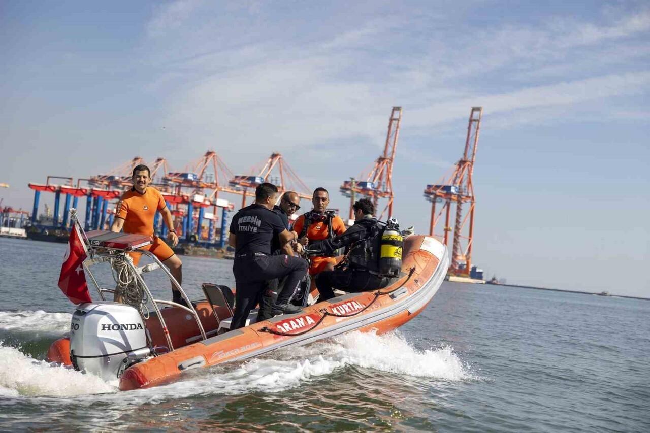 MERSİN BÜYÜKŞEHİR BELEDİYESİ, KENT GENELİNDE YAŞANABİLECEK SU ALTI, SU ÜSTÜ VE DOĞAL AFET KAYNAKLI...