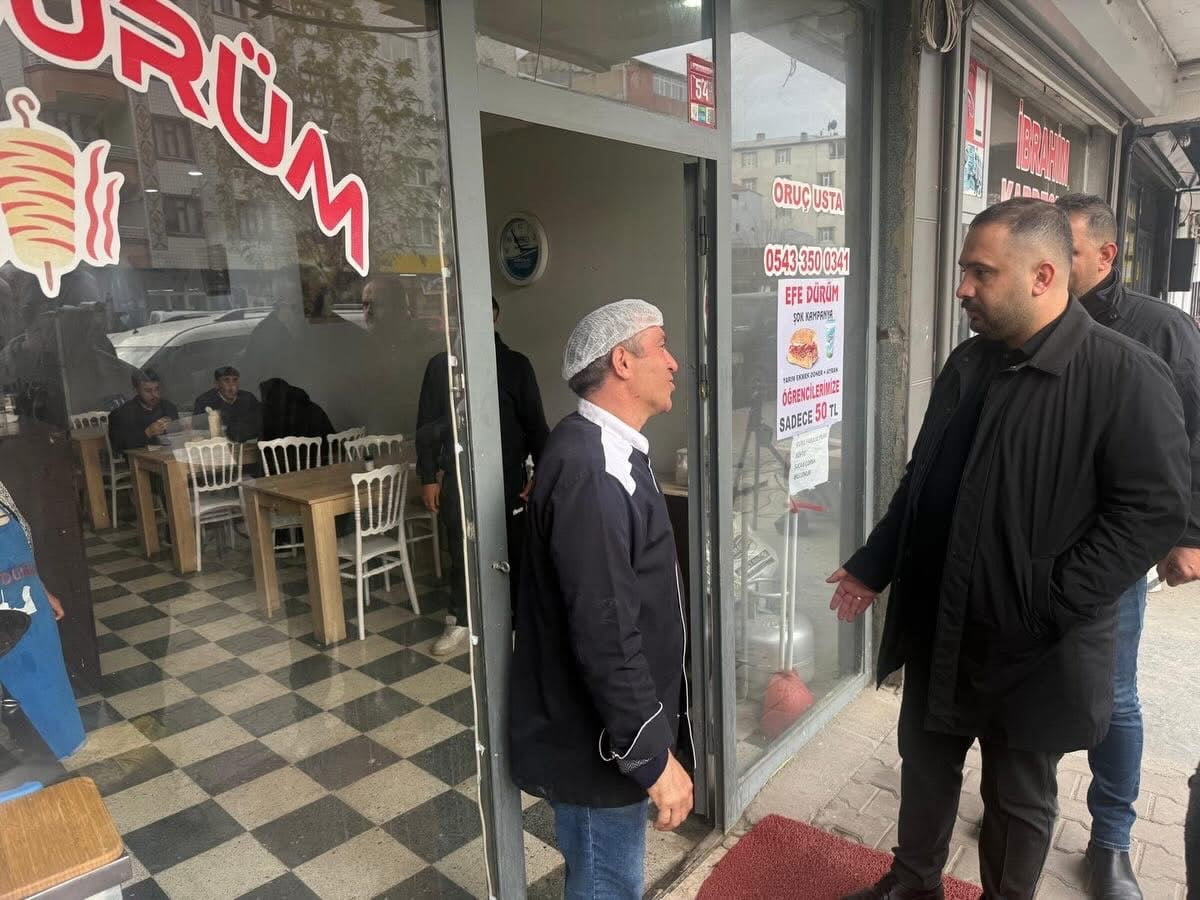 MHP IĞDIR İL BAŞKANI HÜSEYİN ATEŞ’TEN ESNAF ZİYARETLERİ