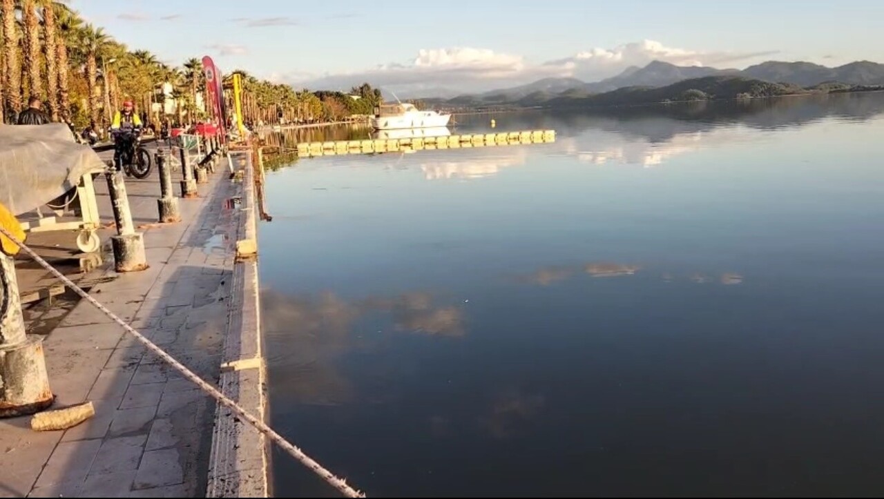 MUĞLA’NIN KÖYCEĞİZ İLÇESİNDE BİRKAÇ GÜNDÜR ARALIKSIZ DEVAM EDEN YAĞIŞLAR SONRASI NAM NAM ÇAYI...