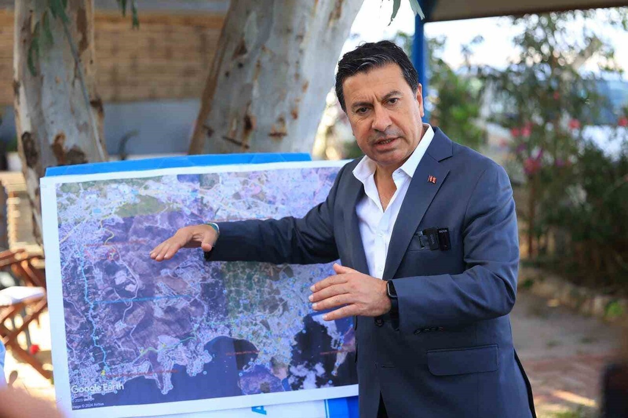 MUSKİ GENEL MÜDÜRLÜĞÜ’NÜN BODRUM’A İLAVE SU SAĞLAMAK İÇİN BAŞLATTIĞI EKİNANBARI DESLİANASYON...