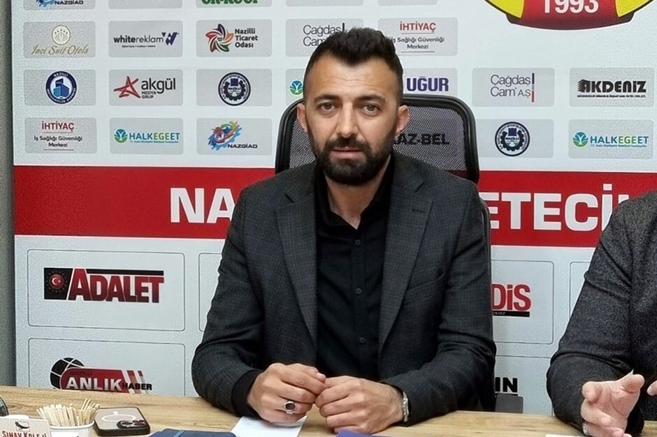 NAZİLLİSPOR KLÜP BAŞKANI ŞAHİN KAYA