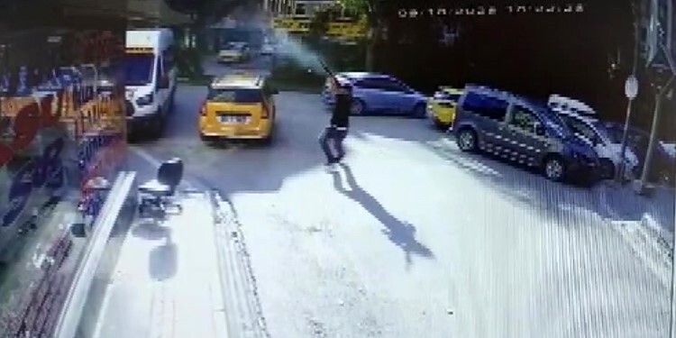 OLAY ANI KAMERALARA YANSIMIŞTI (ARŞİV)