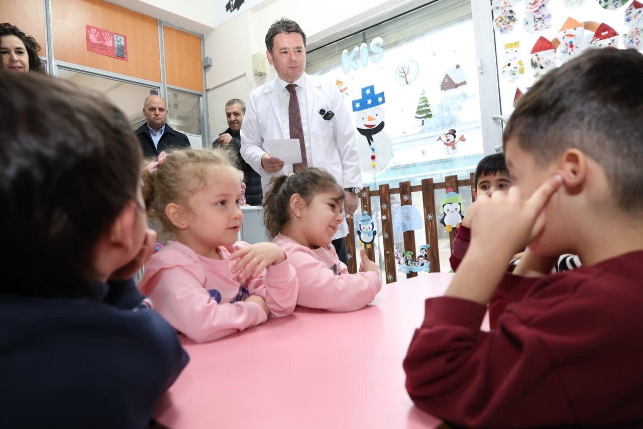 OSMANGAZİ BELEDİYESİ’NİN KREŞLERİNDE DÜZENLENEN MESLEK TANITIM GÜNLERİ KAPSAMINDA OSMANGAZİ...
