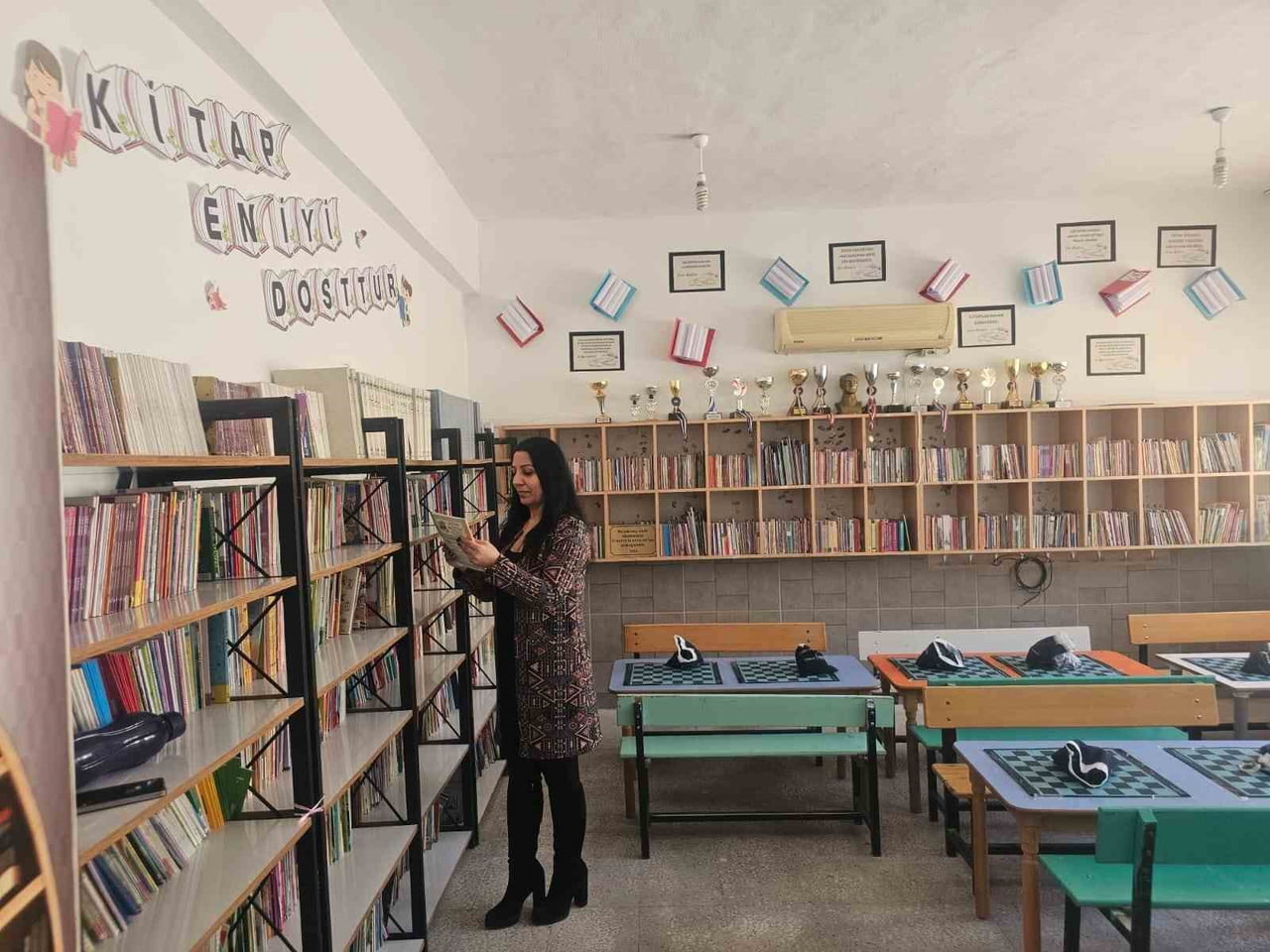 PROJE KAPSAMINDA AÇILAN 21’İNCİ KÜTÜPHANE, MERSİN’İN MUT İLÇESİNDE BULUNAN BARABANLI İLK VE...