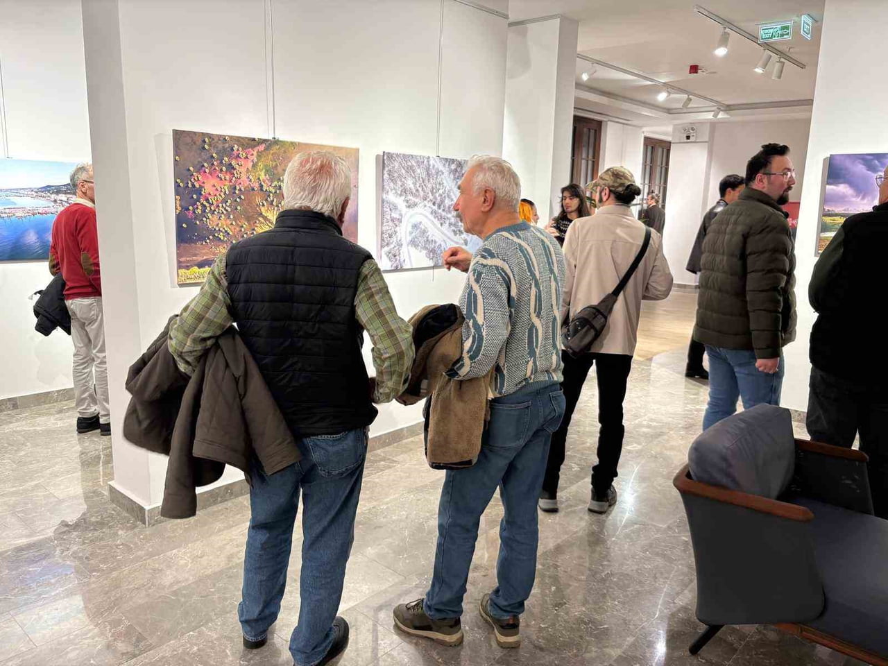 "BULUTLARDAN SAMSUN" ADLI KARMA FOTOĞRAF SERGİSİ, SAMSUN BÜYÜKŞEHİR BELEDİYESİ YALI SANAT...