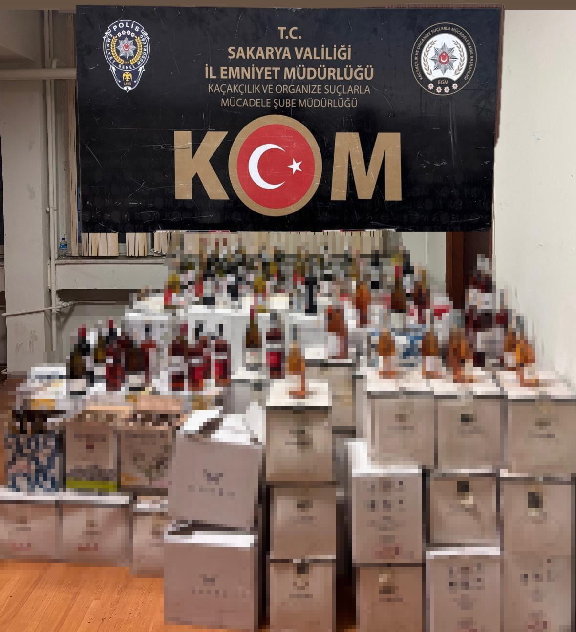 SAKARYA’NIN AKYAZI İLÇESİNDE ALKOLLÜ İÇKİ SATIŞININ ENGELLENMESİNE YÖNELİK YÜRÜTÜLEN ÇALIŞMALARDA...