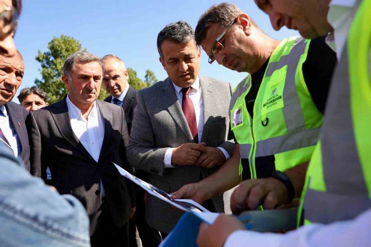 SAMSUN BÜYÜKŞEHİR BELEDİYE (SBB) BAŞKANI HALİT DOĞAN, BATI VE DOĞU ÇEVRE YOLU’NUN TRANSİT ARAÇLARI...