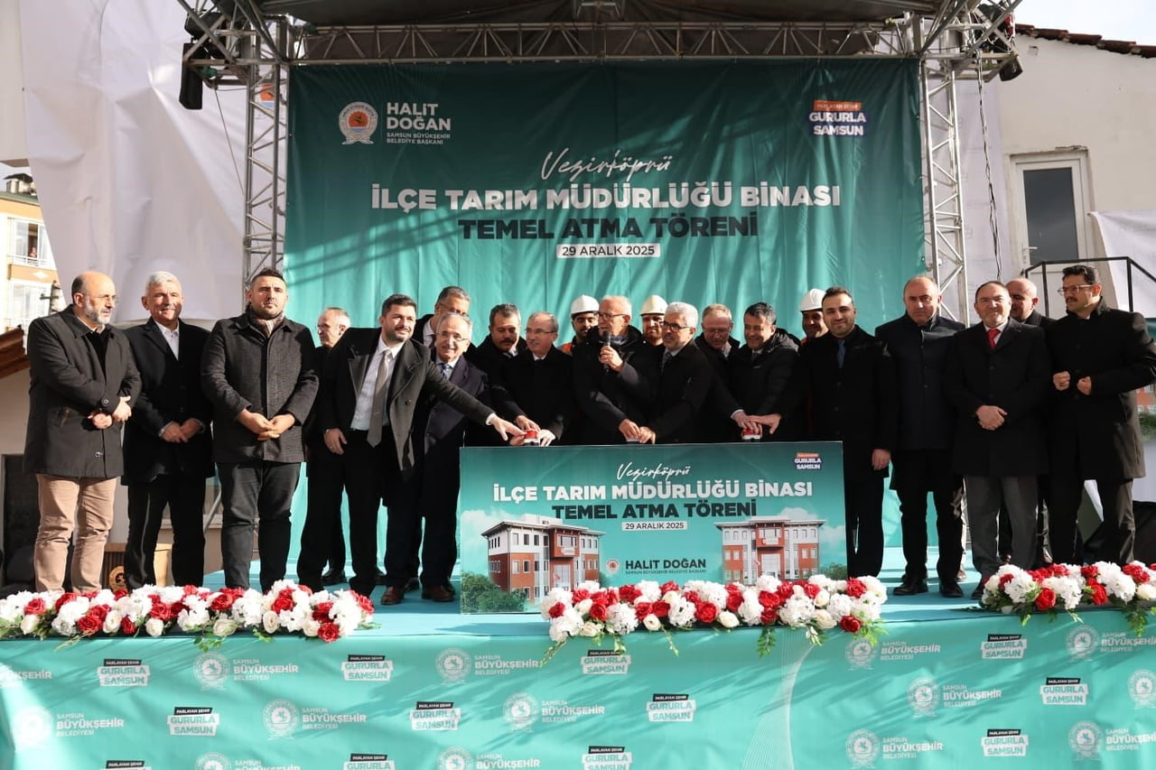 SAMSUN BÜYÜKŞEHİR BELEDİYESİ (SBB) TARAFINDAN VEZİRKÖPRÜ İLÇESİNDE İNŞA EDİLECEK İLÇE TARIM VE...