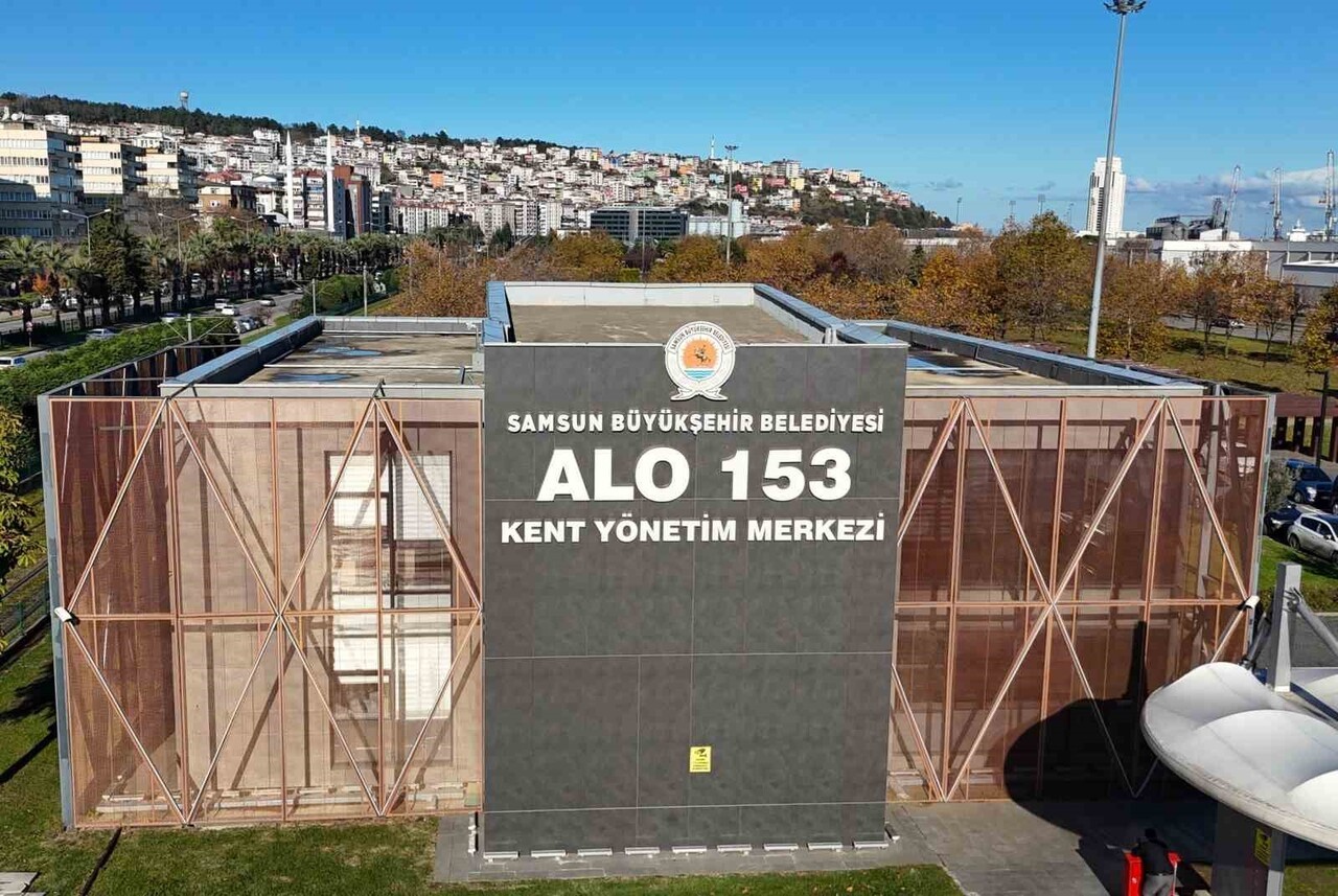 SAMSUN BÜYÜKŞEHİR BELEDİYESİNİN VATANDAŞLA İLETİŞİM KÖPRÜSÜ OLAN ALO 153 ÇÖZÜM MERKEZİ, 2025...