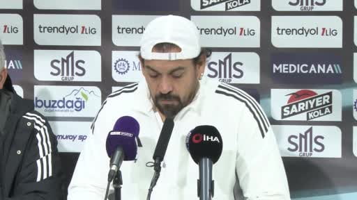 Sarıyer Teknik Direktörü Servet Çetin, Bodrum FK karşısında güzel bir galibiyet aldıklarını...