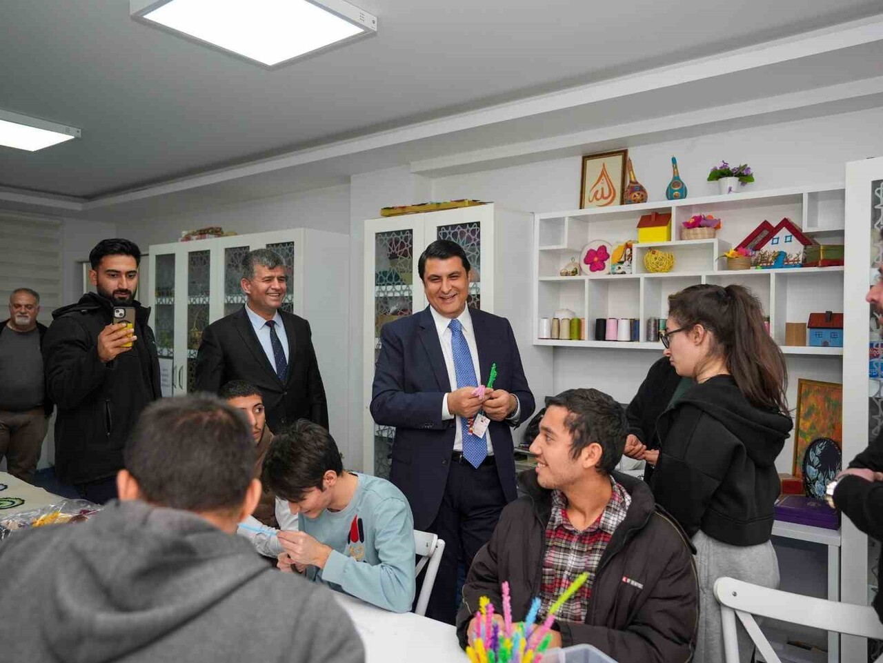 ŞEHİTKAMİL BELEDİYE BAŞKANI UMUT YILMAZ, ABDULKADİR KONUKOĞLU ÖZEL EĞİTİM MESLEK OKULU’NU ZİYARET...