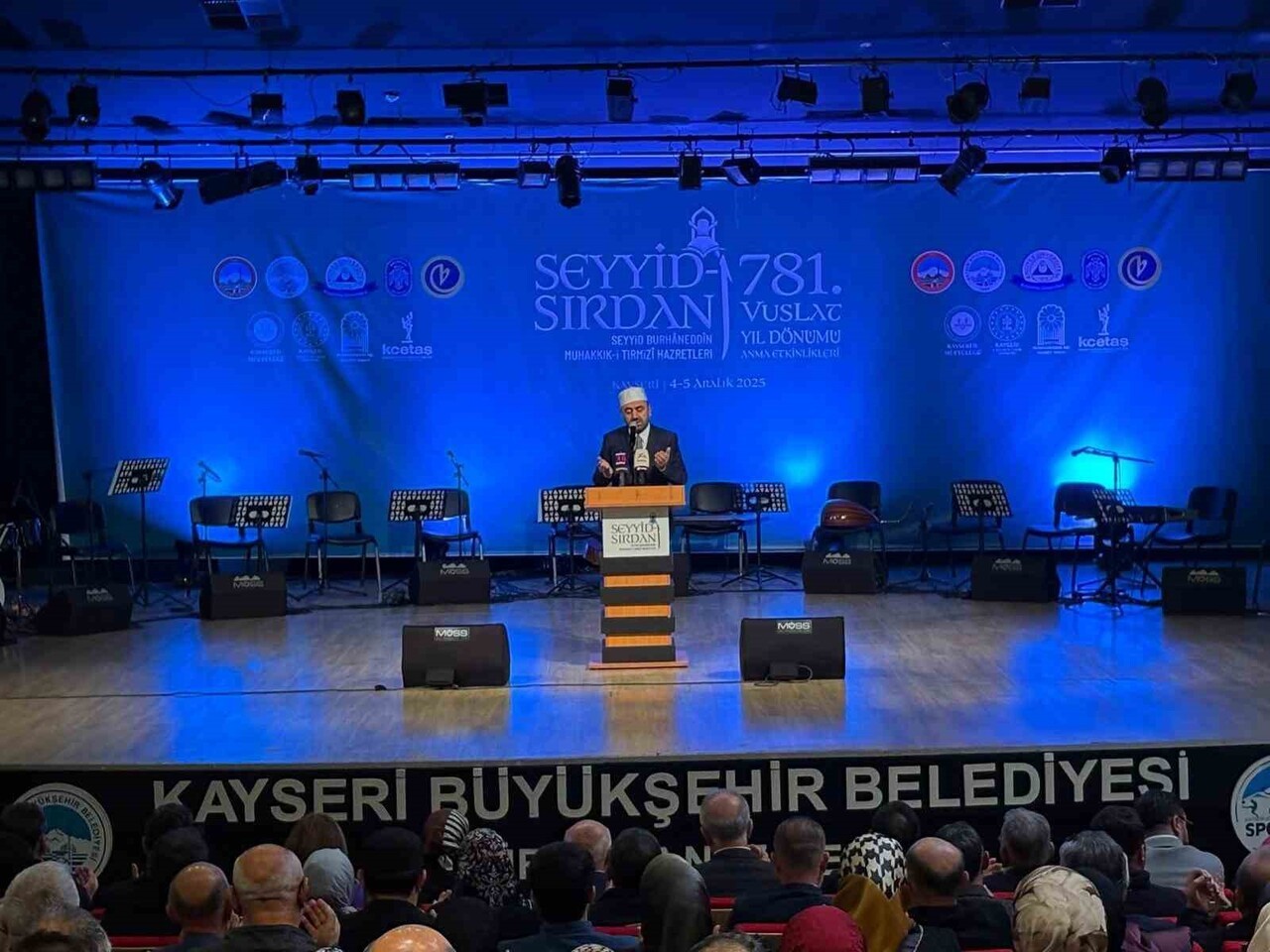 SEYYİD BURHANEDDİN’İN 781. VEFAT YIL DÖNÜMÜ DOLAYISIYLA DÜZENLENEN ‘SEYYİD-İ SIRDAN’ TEMASIYLA...
