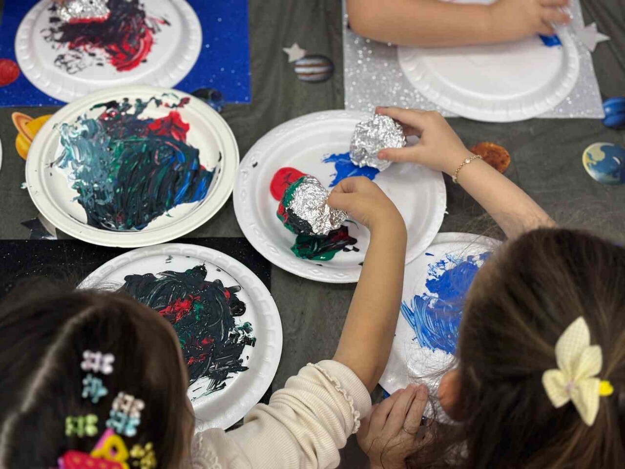 SİNCAN BELEDİYESİ, LAVANTA KREŞİNDE KÜÇÜK ÇOCUKLARA UZAY TEMALI BİR ETKİNLİK...