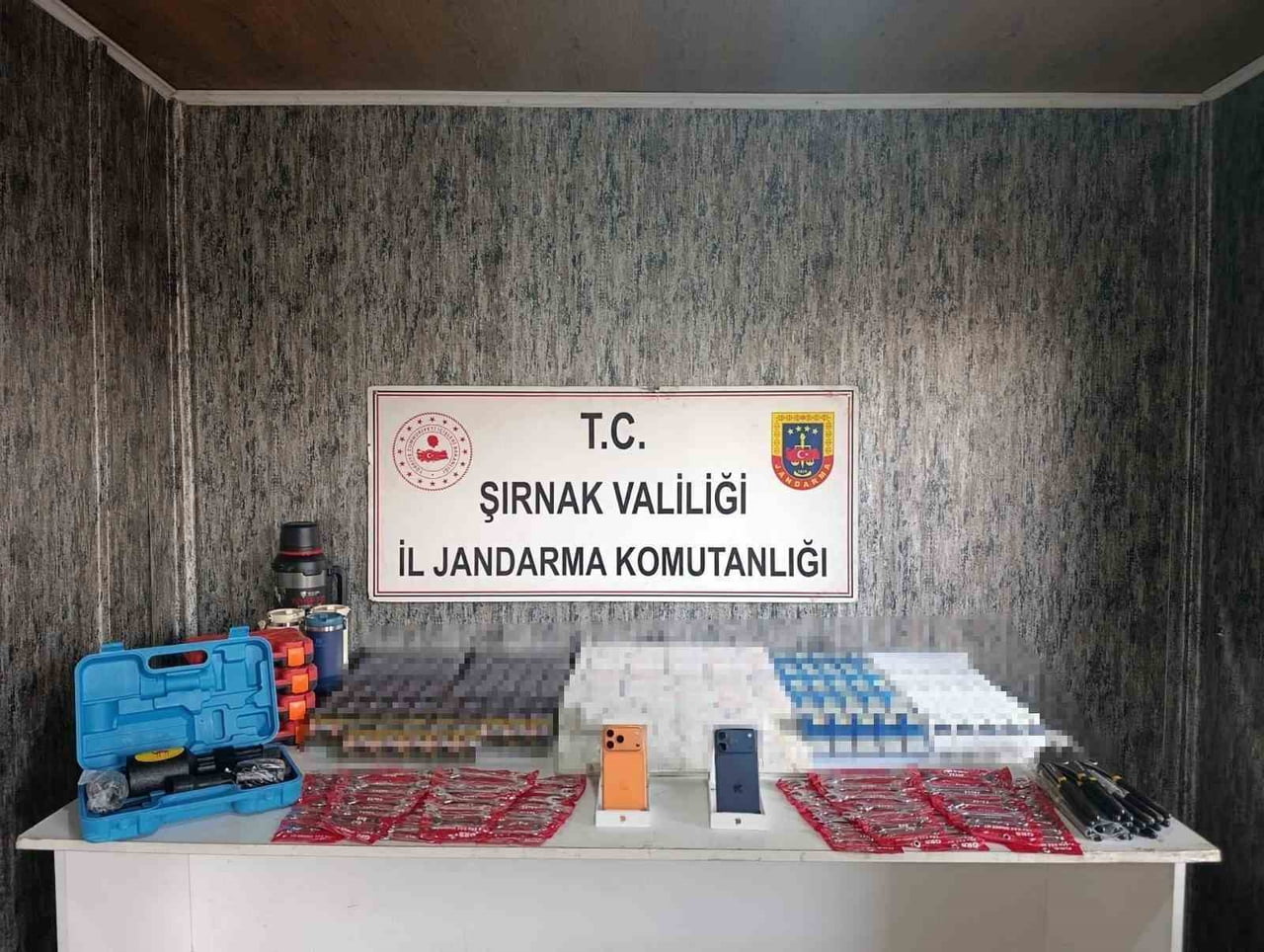 ŞIRNAK İL JANDARMA KOMUTANLIĞI KOM ŞUBE MÜDÜRLÜĞÜ EKİPLERİNCE BİR HAFTADA DÜZENLENEN...