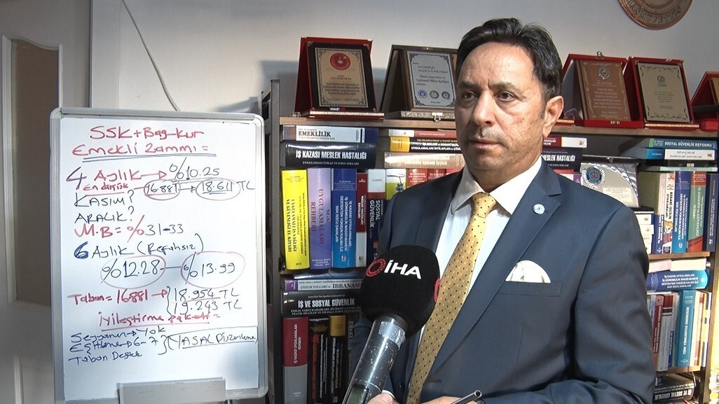 SOSYAL GÜVENLİK BAŞUZMANI VE TÜRKİYE GAZETESİ YAZARI İSA KARAKAŞ, YENİ YILDA EN DÜŞÜK EMEKLİ...