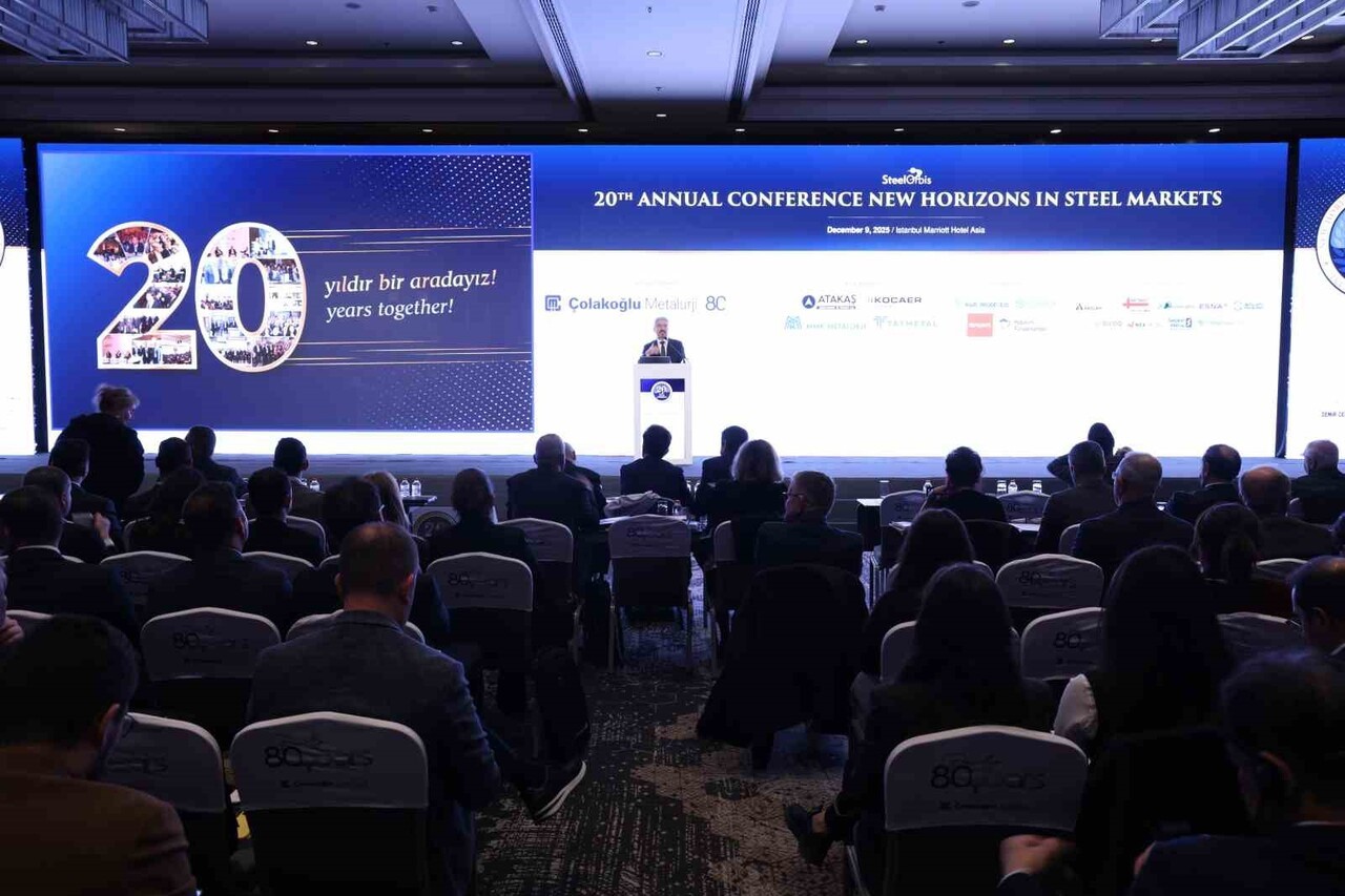 STEELORBİS TARAFINDAN DÜZENLENEN "ÇELİK PİYASALARINDA YENİ UFUKLAR" KONFERANSININ 20’NCİSİ...