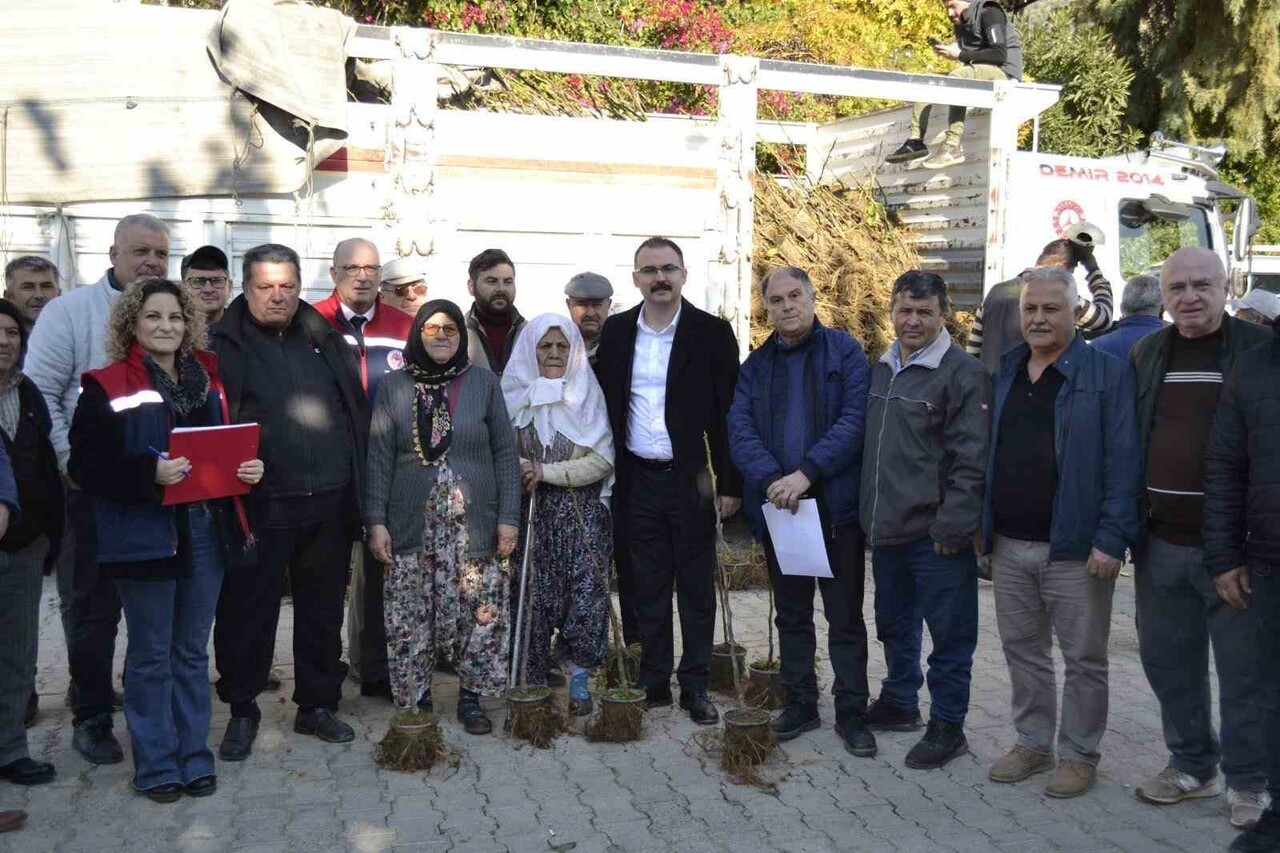 SULTANHİSAR İLÇE TARIM VE ORMAN MÜDÜRLÜĞÜ KOORDİNESİNDE DÜZENLENEN FİDAN DAĞITIM ETKİNLİĞİNDE...