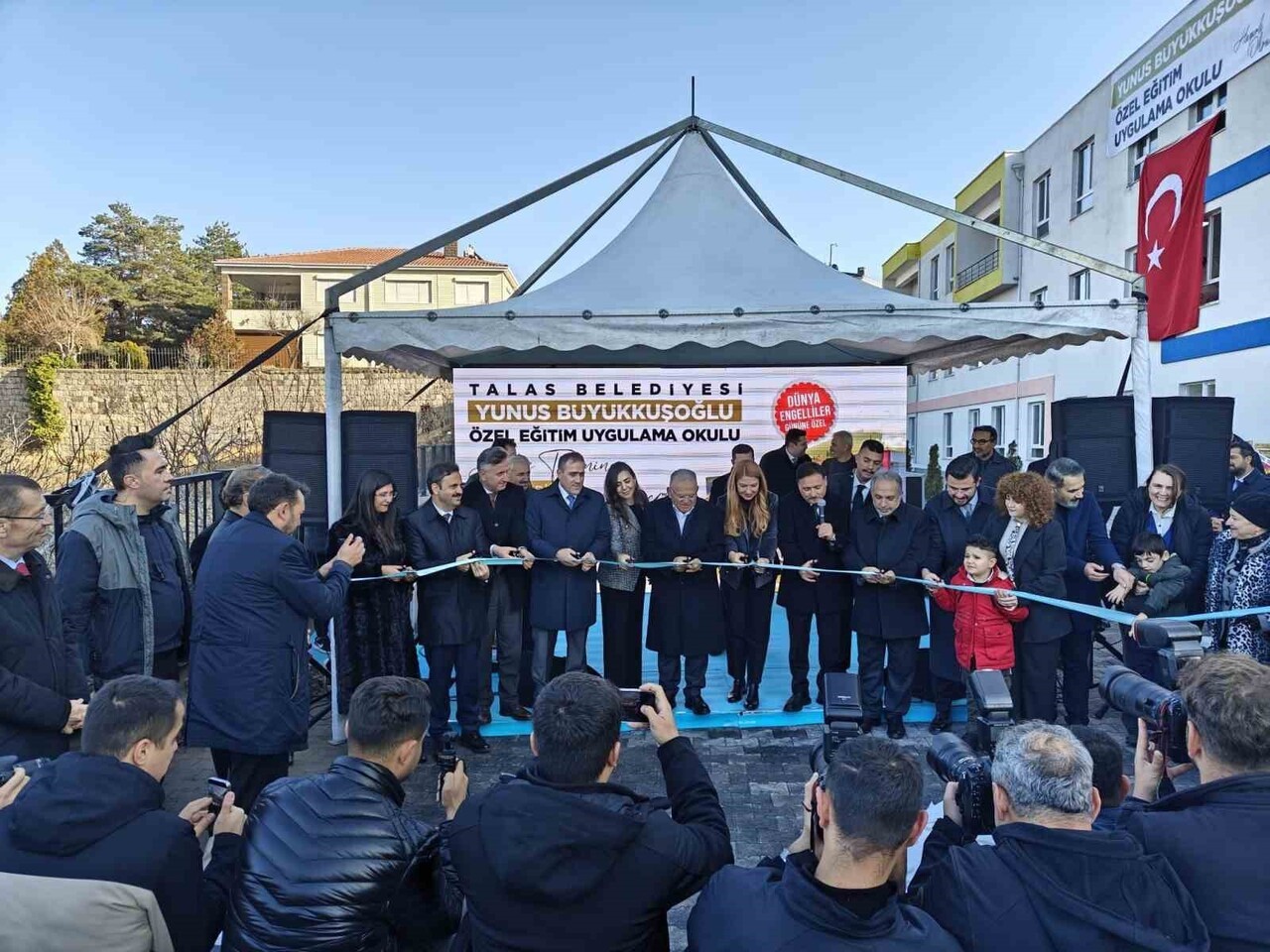 TALAS BELEDİYESİ VE HAYIRSEVER İŞBİRLİĞİ İLE YAPIMI TAMAMLANAN YUNUS BUYÜKKUŞOĞLU ÖZEL EĞİTİM...