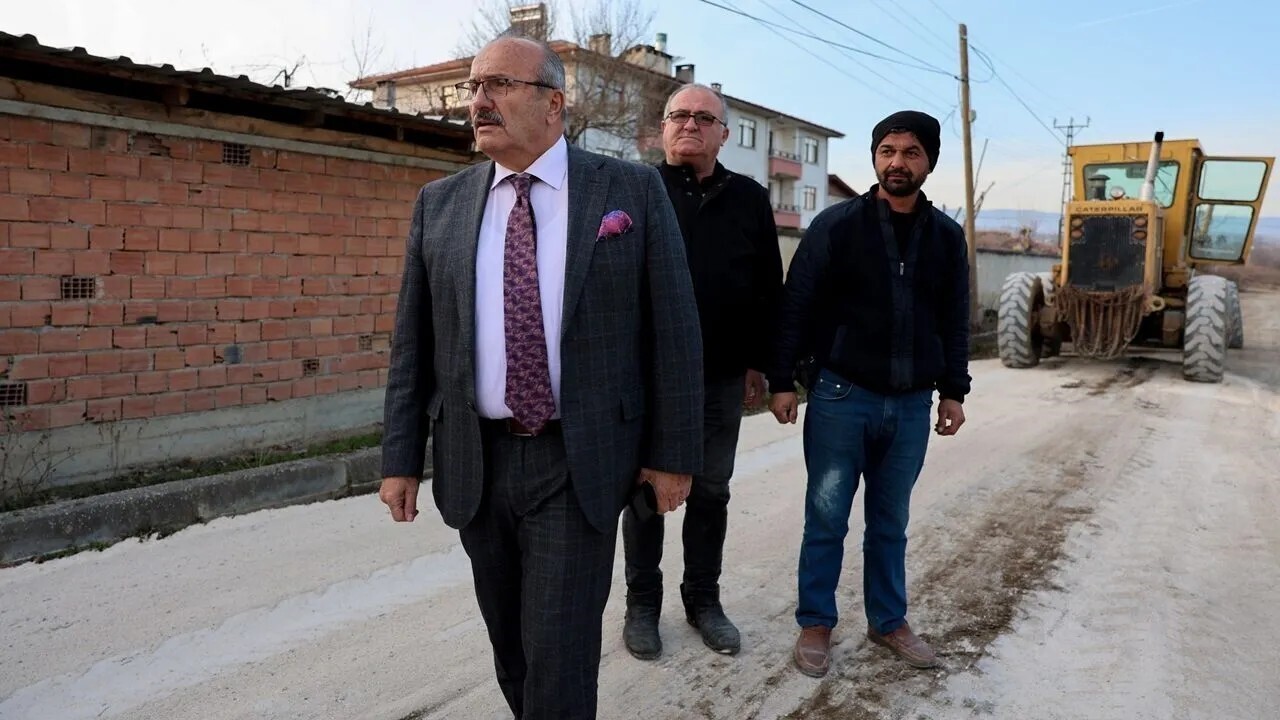 TAŞKÖPRÜ BELEDİYE BAŞKANI HÜSEYİN ARSLAN, TAŞKÖPRÜ İÇİN HİZMET ÜRETMEYE DEVAM EDECEKLERİNİ...