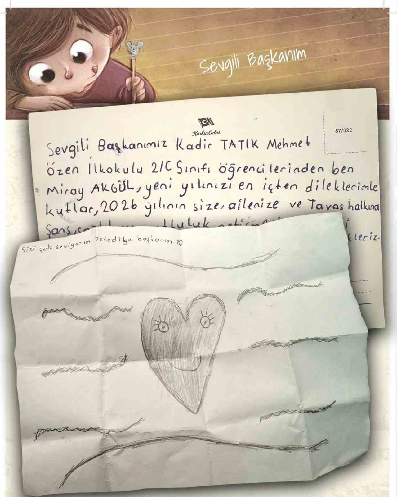 TAVAS MEHMET MEHMET ÖZEN İLKOKULU 2. SINIF  ÖĞRENCİSİ MİRAY AKGÜL, TAVAS BELEDİYE BAŞKANI KADİR...